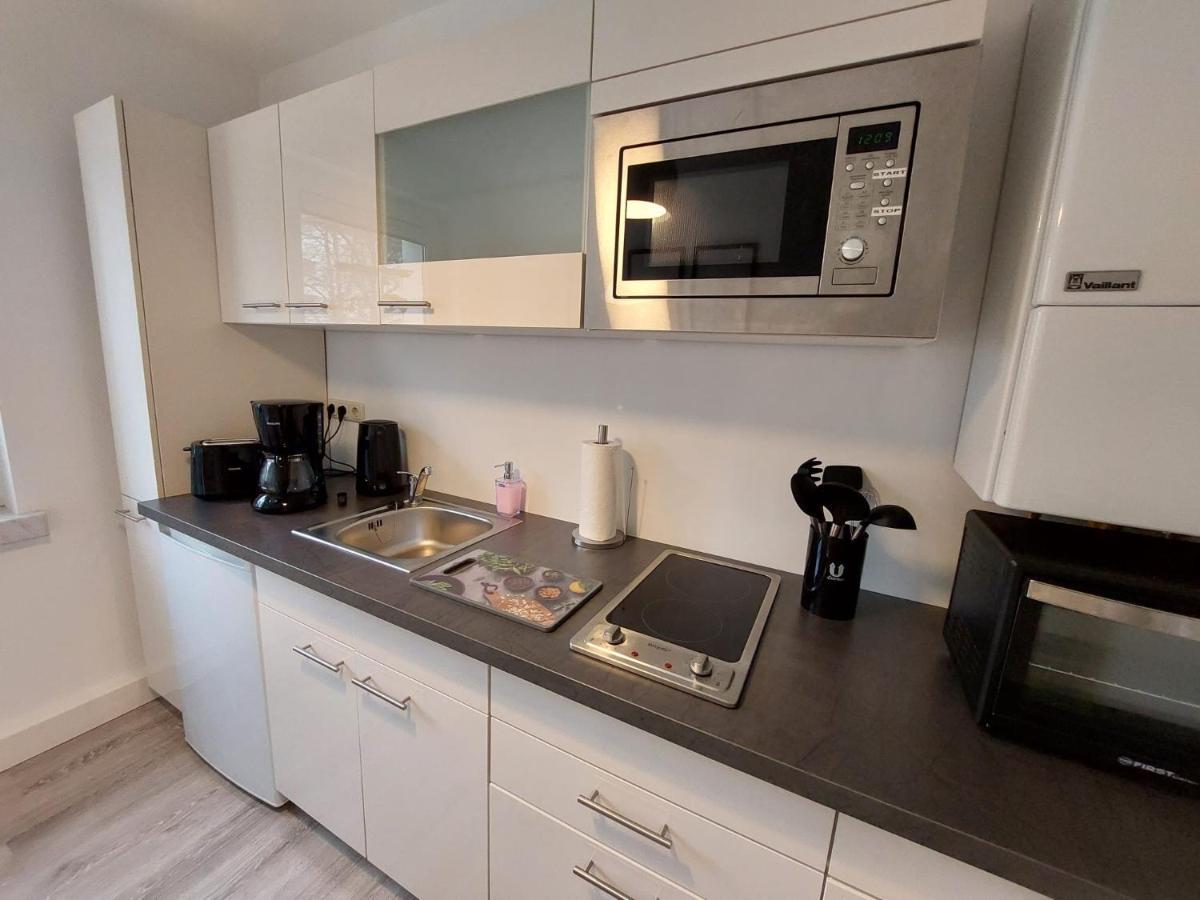 Helles Modern Eingerichtetes Apartment Halle (Saale) Exterior foto